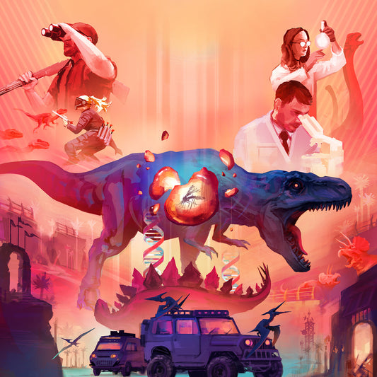 Two new DINO GAMES coming to Kickstarter on 9/22