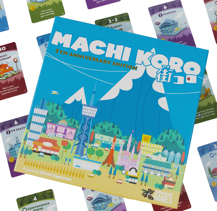 Machi Koro is back with an all new 5th Anniversary Edition!