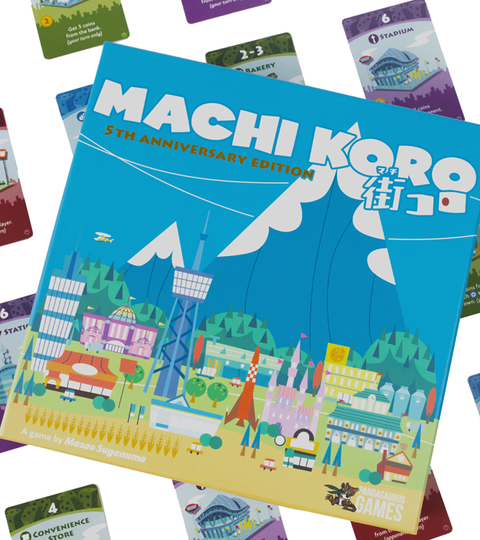 Machi Koro is back with an all new 5th Anniversary Edition!