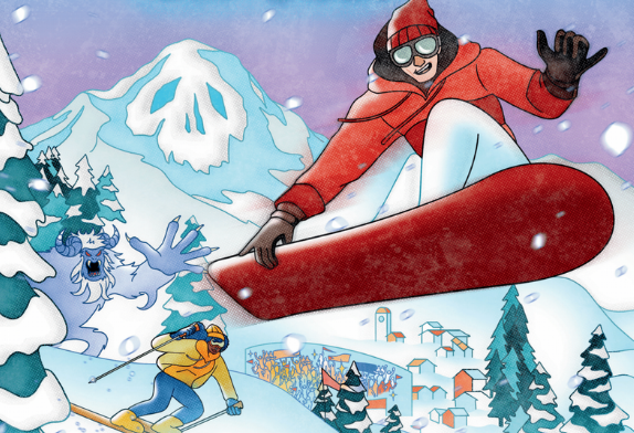 Skull Canyon: Ski Fest - outski your opponents!