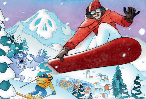 Skull Canyon: Ski Fest - outski your opponents!