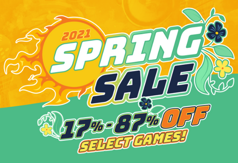 2021 Spring Sale live now!
