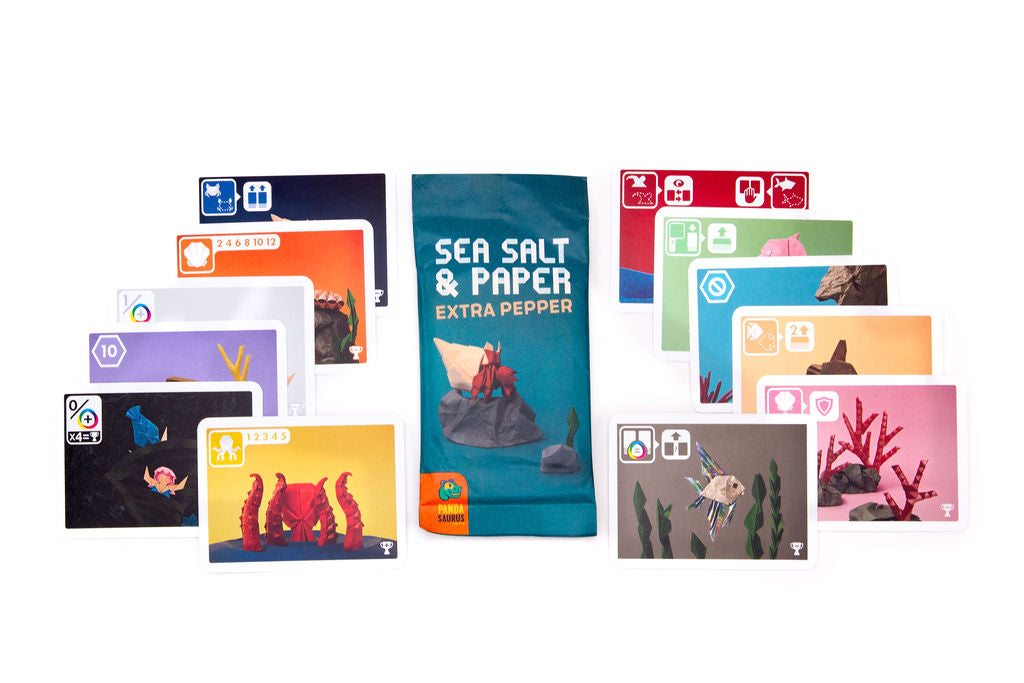 ASMODEE | Sea Salt & Paper - Ext. Extra Salt | FR/EN | BOMBYX | 2-4 JOUEURS | 8+ | 15-30 MINUTES | JEU DE SOCIETE | JEU DE STRATEGIE ASMODEE | Sea Salt & Paper - Ext. Extra Salt | FR/EN | BOMBYX | 2-4 JOUEURS | 8+ | 15-30 MINUTES | JEU DE SOCIETE | JEU DE STRATEGIE