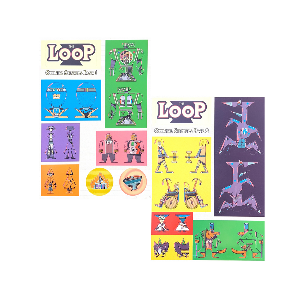 The LOOP: Official Sticker Pack – Pandasaurus Games